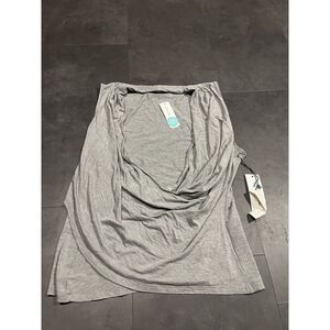 Stitch Fix Nine Britton Cheetah Knot Tee Shirt Women's Sz. Large *NWT* D-218